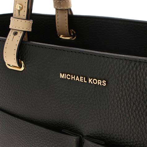 michael kors purses black and white|black Michael Kors purse crossbody.